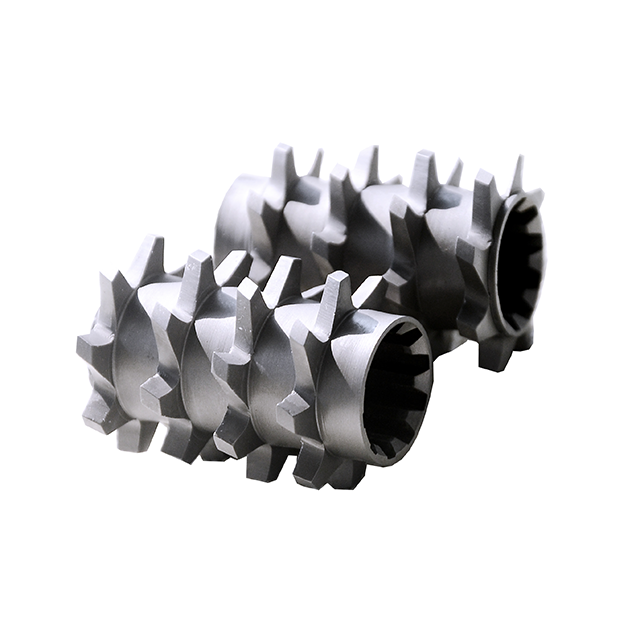 Elemente des TME-Mischzonen-Doppelschneckenextruders